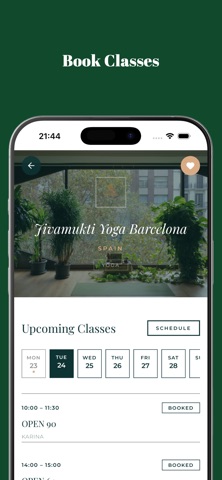 Jivamukti Studio screenshot