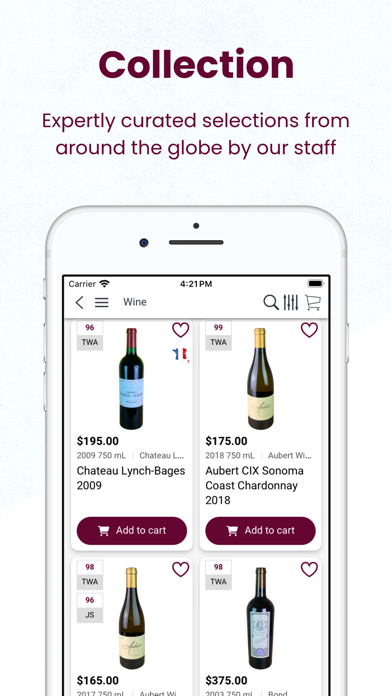 WineBank Screenshot