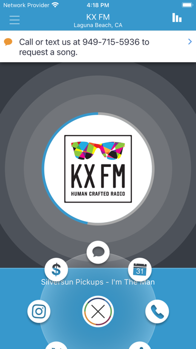 KX FM Radio Screenshot