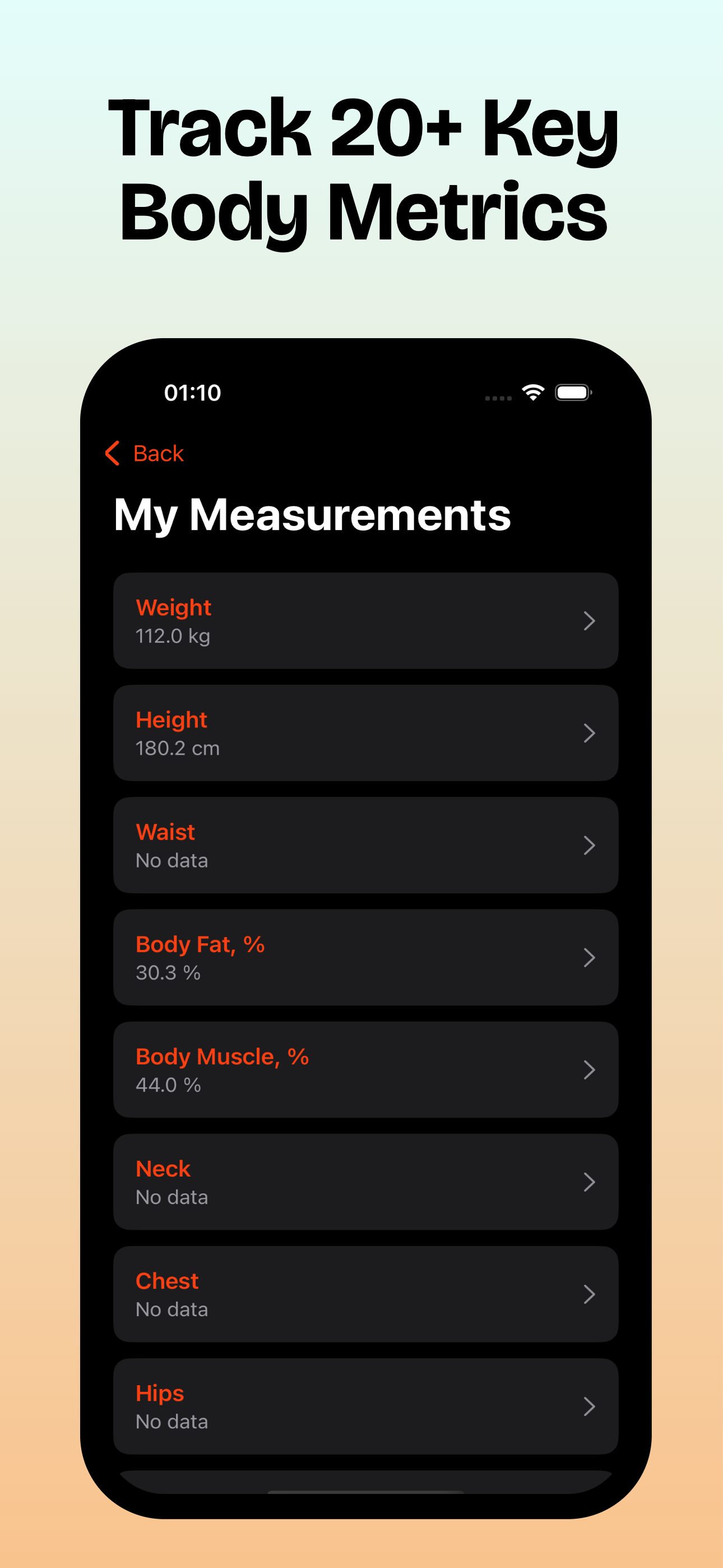 Progress Tracker: Body Scale