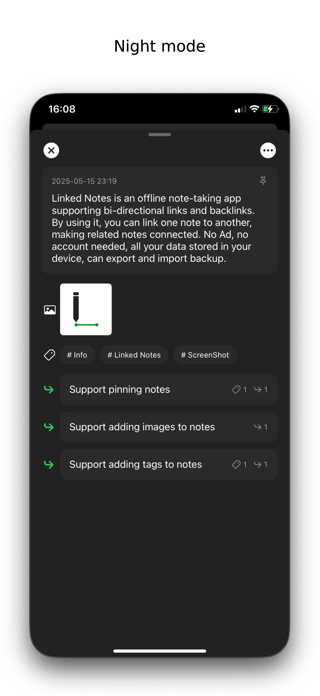 Linked Notes - Bi-directional Screenshot 3 of 4