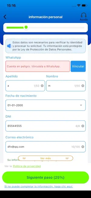 UrLoan iPhone screenshot 3