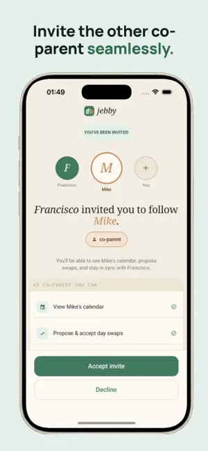Jebby: Coparenting made Simple screenshot 4