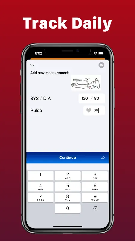 Smart : Blood Pressure app screenshot 6 of 7