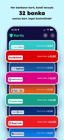 Kartly: Borç Ödeme Takibi screenshot
