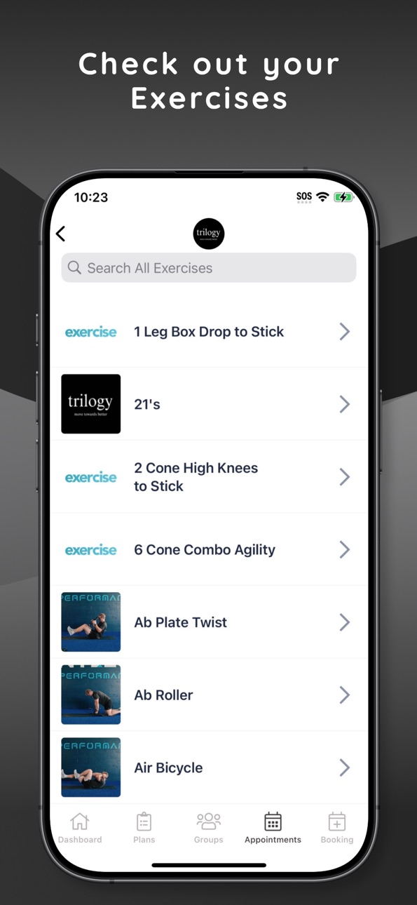 iPhone screenshot