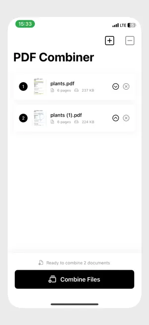 PDF Merge - Combine,PDF Expert screenshot 2