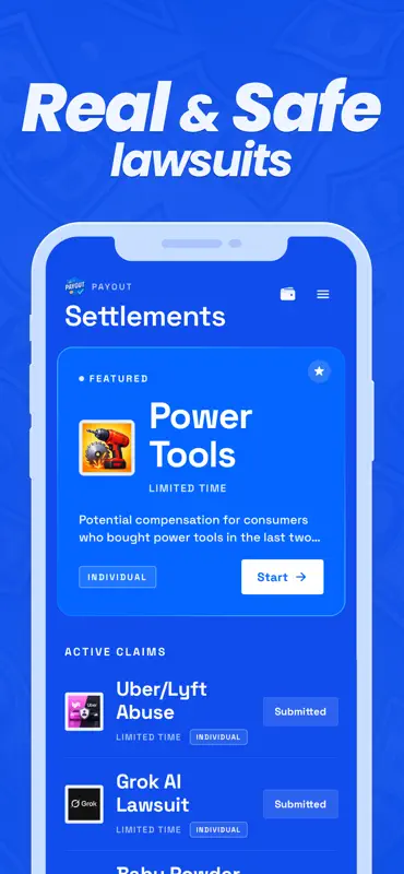 Payout: Claim Class Actions screenshot 3 of 4
