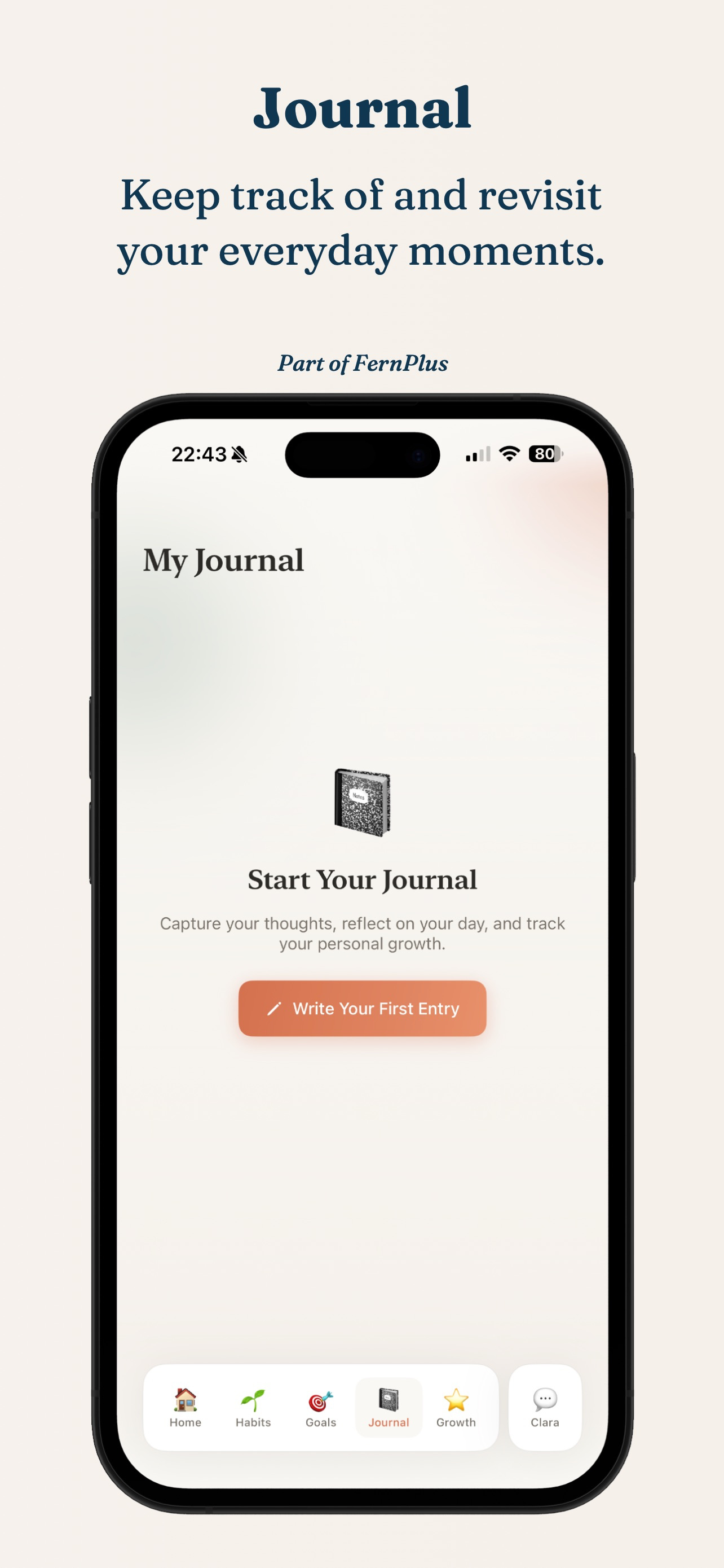 Fern: Goal & Habit Tracker