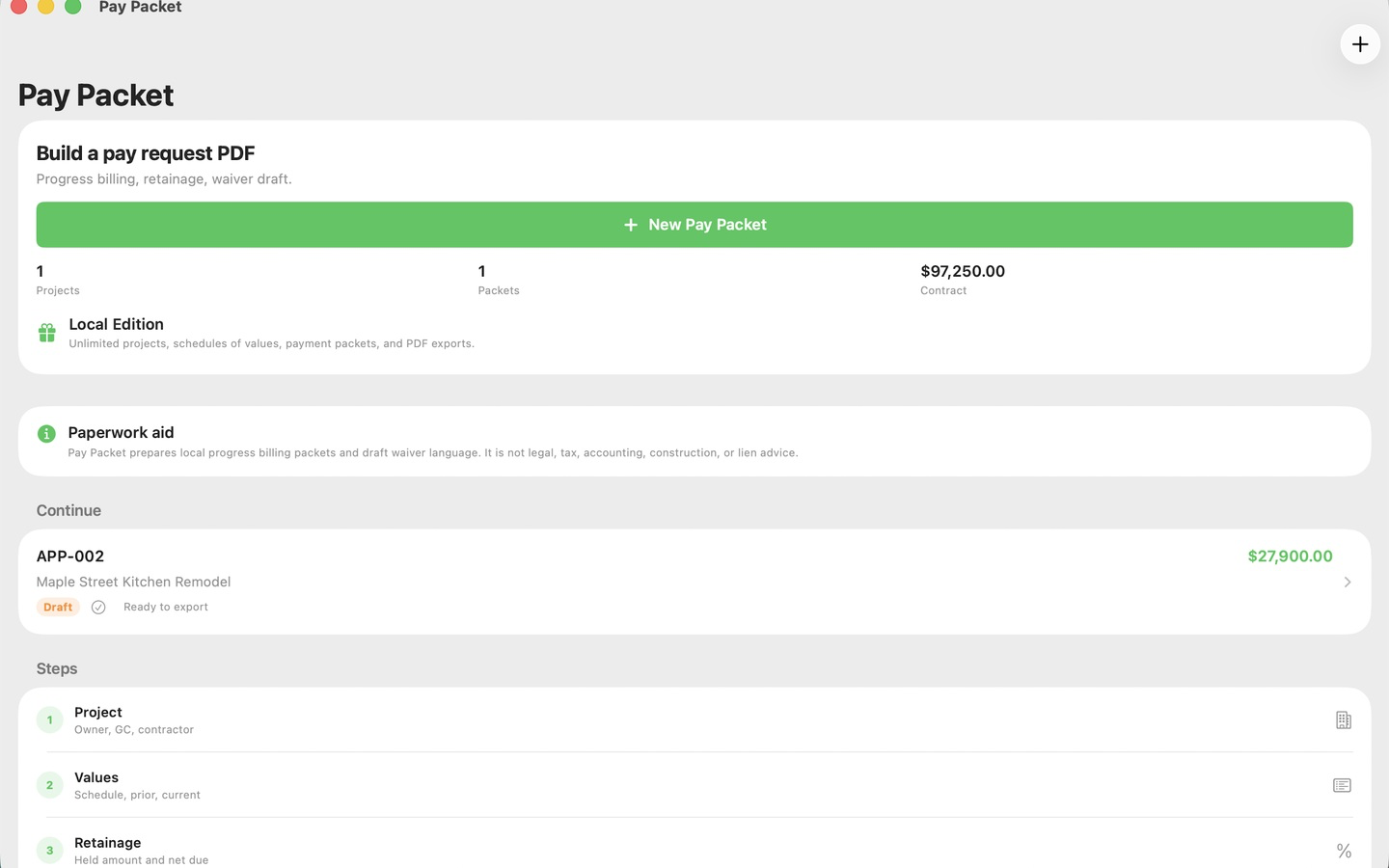 Pay Packet screenshot 4