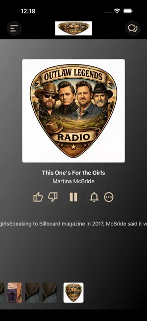Outlaw Legends Radio screenshot 1