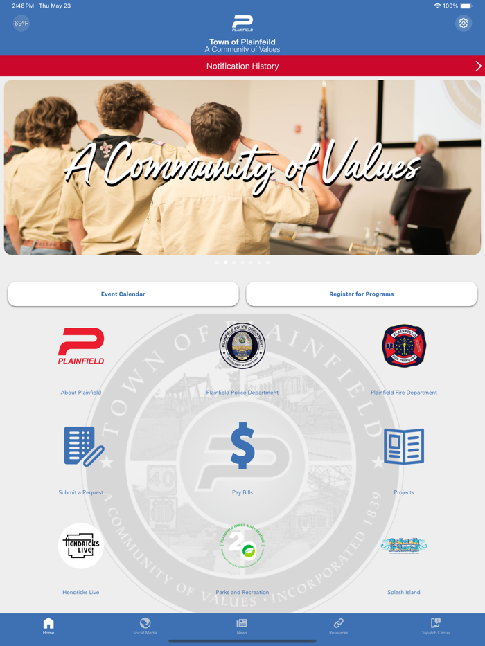 Town of Plainfield, Indiana