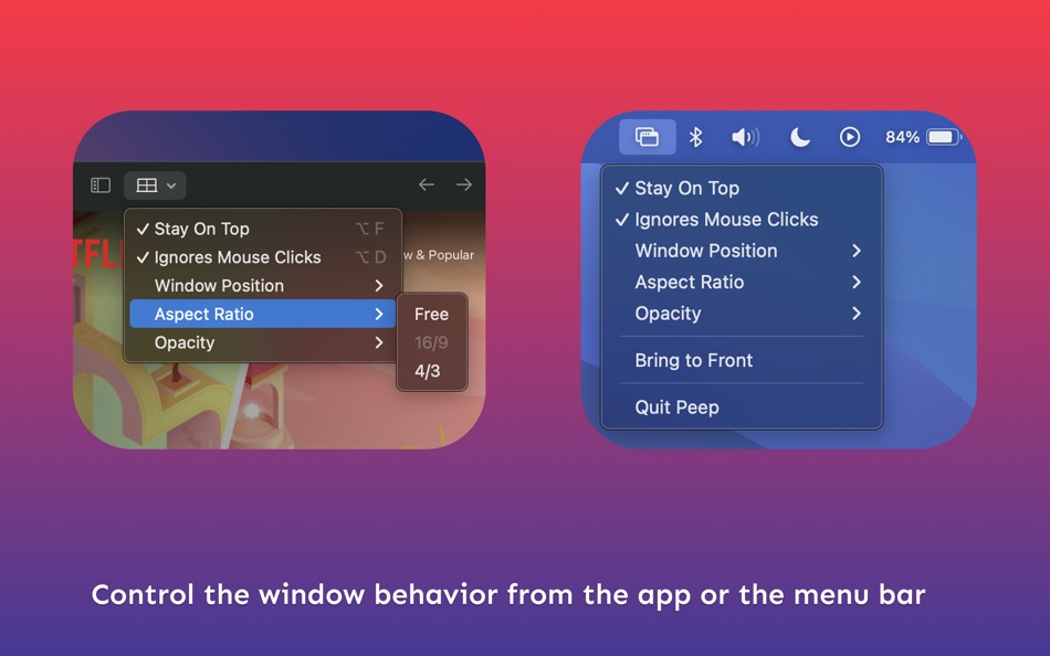 #6. Peep - PiP Browser (macOS) 由: Corey Walo