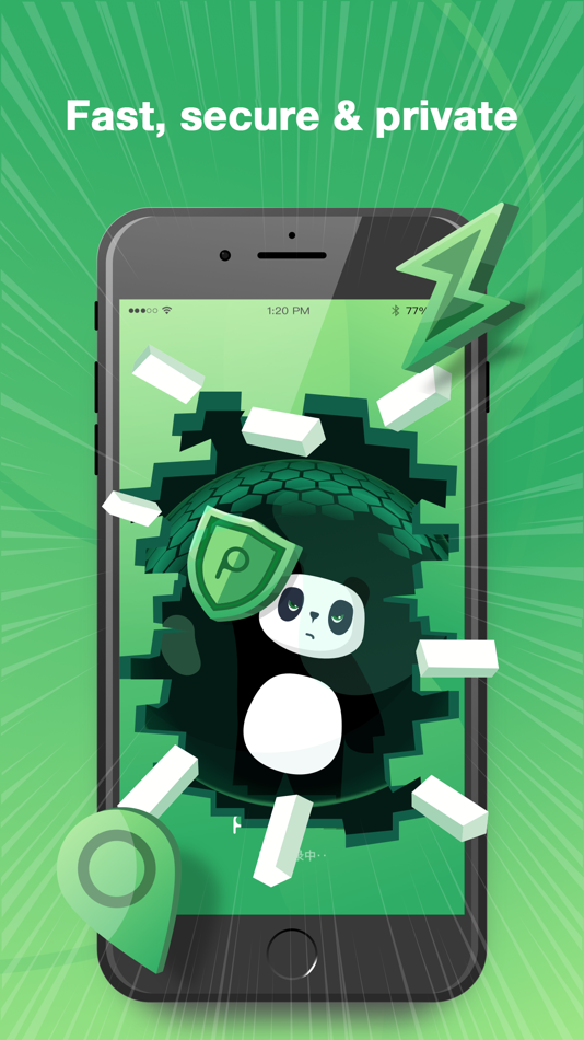 #2. PandaVPN Lite: Fast & Secure (iOS) 由: Wildfire Inc.