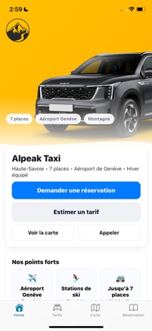 Alpeak Taxi screenshot
