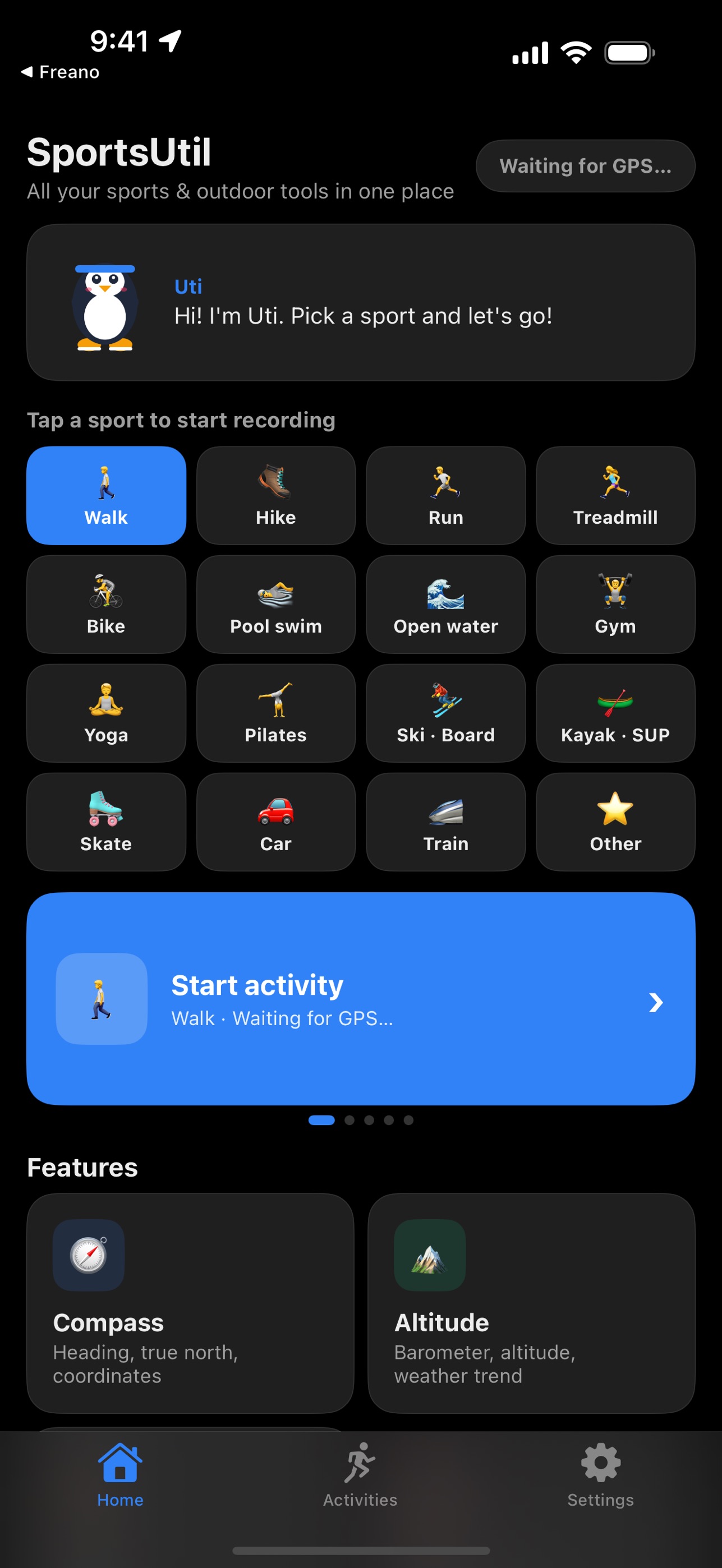 Screenshot 1 of SportsUtil