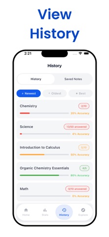 AI Quiz Maker - Quizo iPhone screenshot