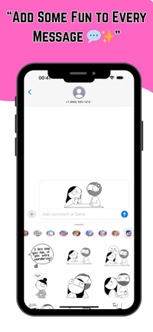 catana comic stickers screenshot