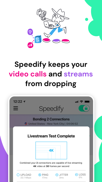 Speedify: Unbreakable VPN screenshot