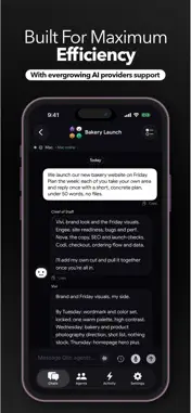 Qlin: AI Agent Team Chat screenshot 2
