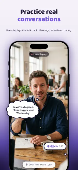Unsaid: Speaking Coach screenshot 3