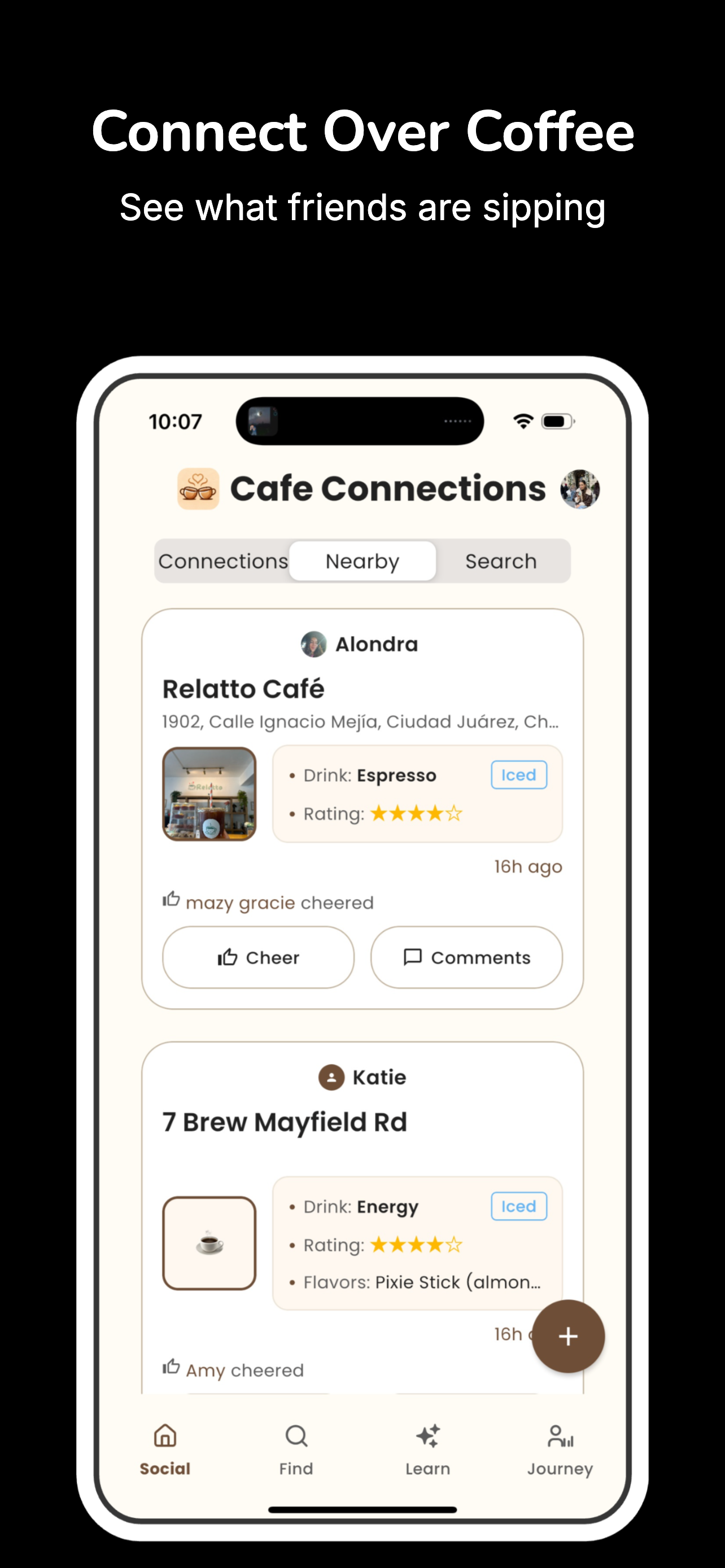 CafeConnections: Coffee Diary screenshot 4