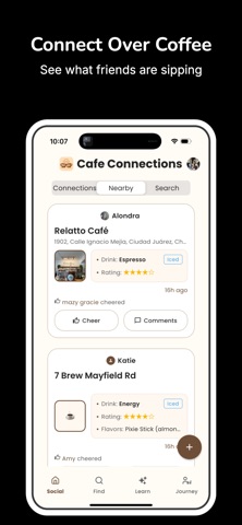 CafeConnections: Coffee Diary screenshot