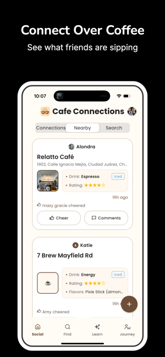 CafeConnections: Coffee Diary Screenshot 4 of 8