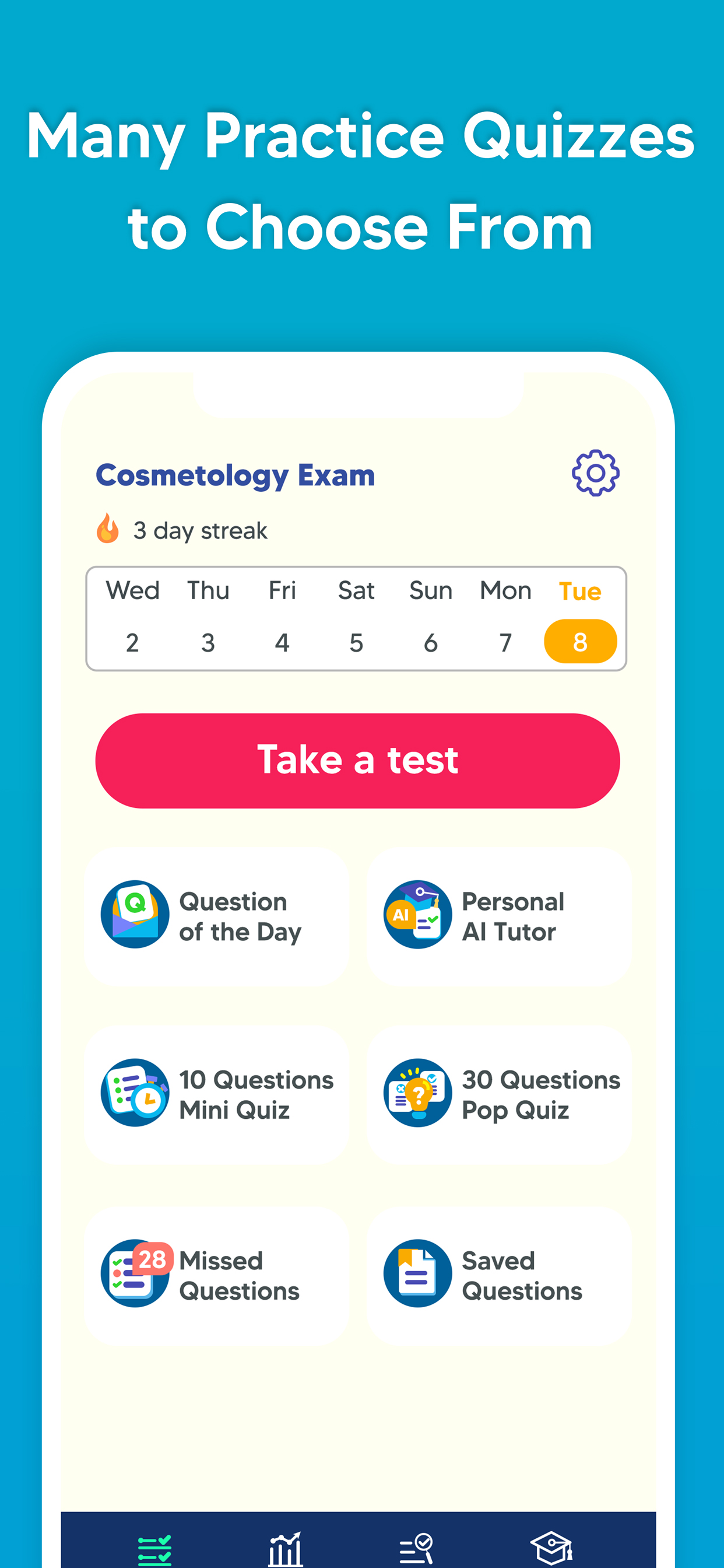 Cosmetology Exam Prep Practice