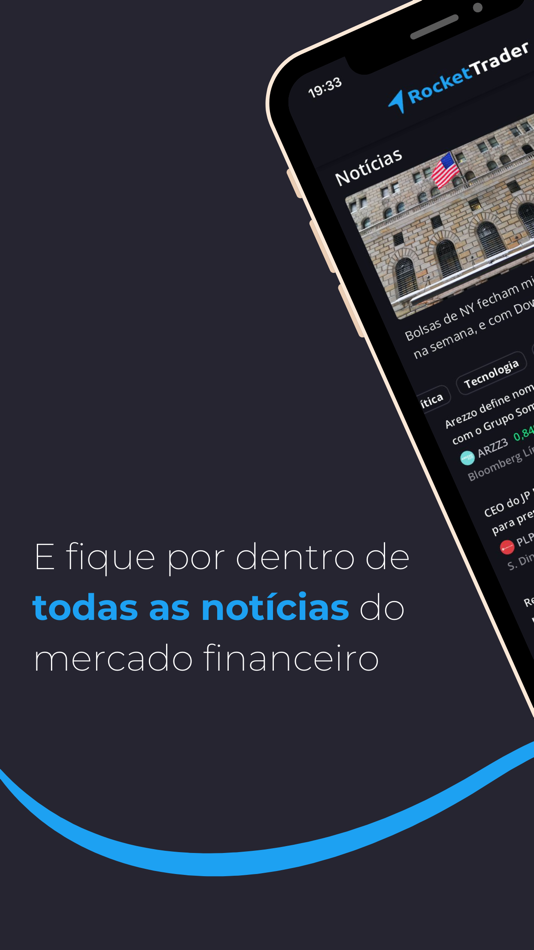 #7. RocketTrader: Ações e Trading (macOS) 由: Valemobi Consultoria Empresarial S/A