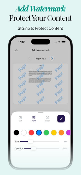 Papr: PDF Editor & Scanner Screenshot 7 of 10