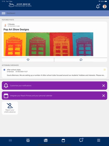 Avon House Preparatory School iPad screenshot