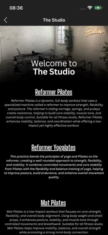 EP Gym. iPhone screenshot