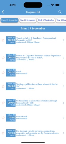IFSCC Congress Screenshot 3 of 4