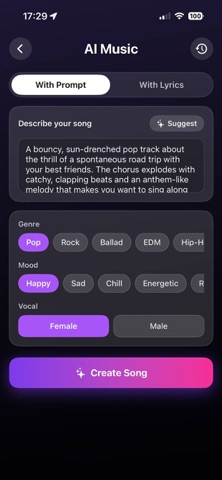 AI Dance: AI Music Maker iPhone screenshot