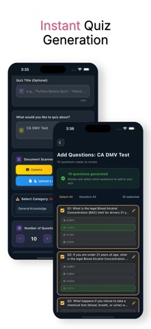 QuizNode AI - Pass Any Test Screenshot 3 of 8