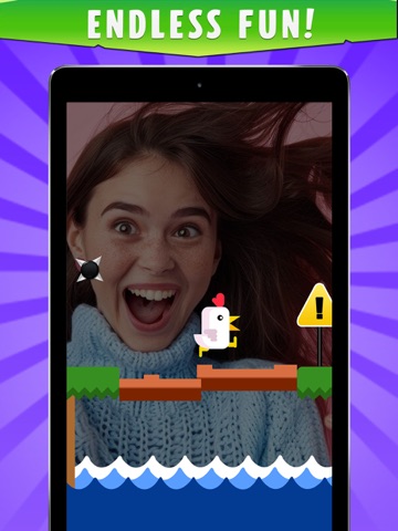 Chicken Scream Challenge Go Up iPad screenshot