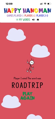 Happy Hangman Game Screenshot 6 of 10