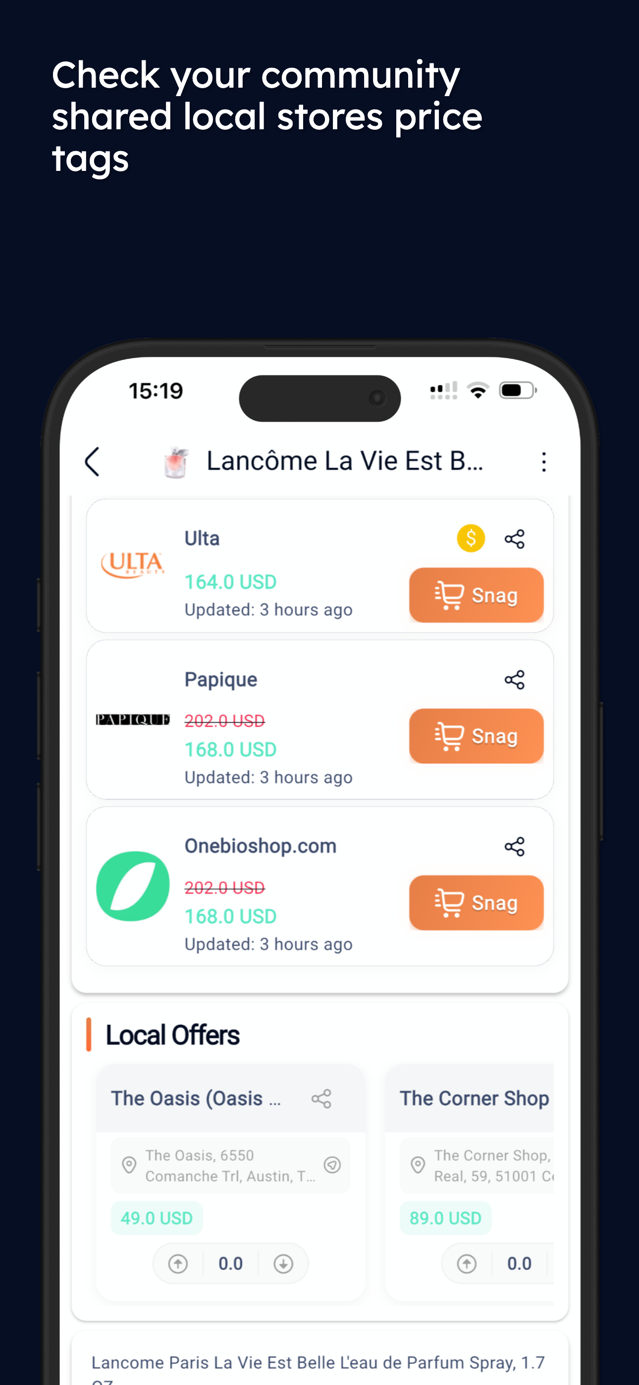 Snag Deals: Smart Shopping