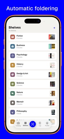Book Catalog: Bookshelf screenshot