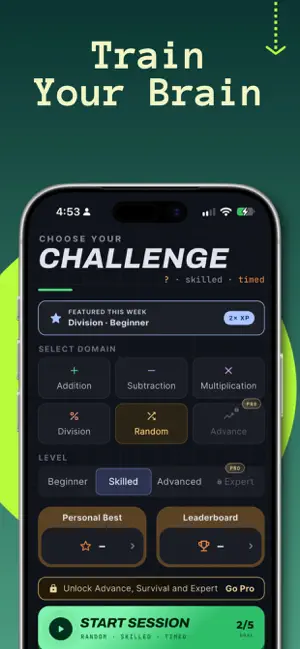Math Elites: Mental Arithmetic screenshot 1