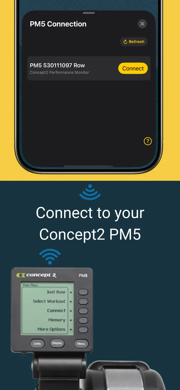 #3. YouVsYou - Concept2 PM5 Rowing (iOS) โดย: Mergeable Pty Ltd