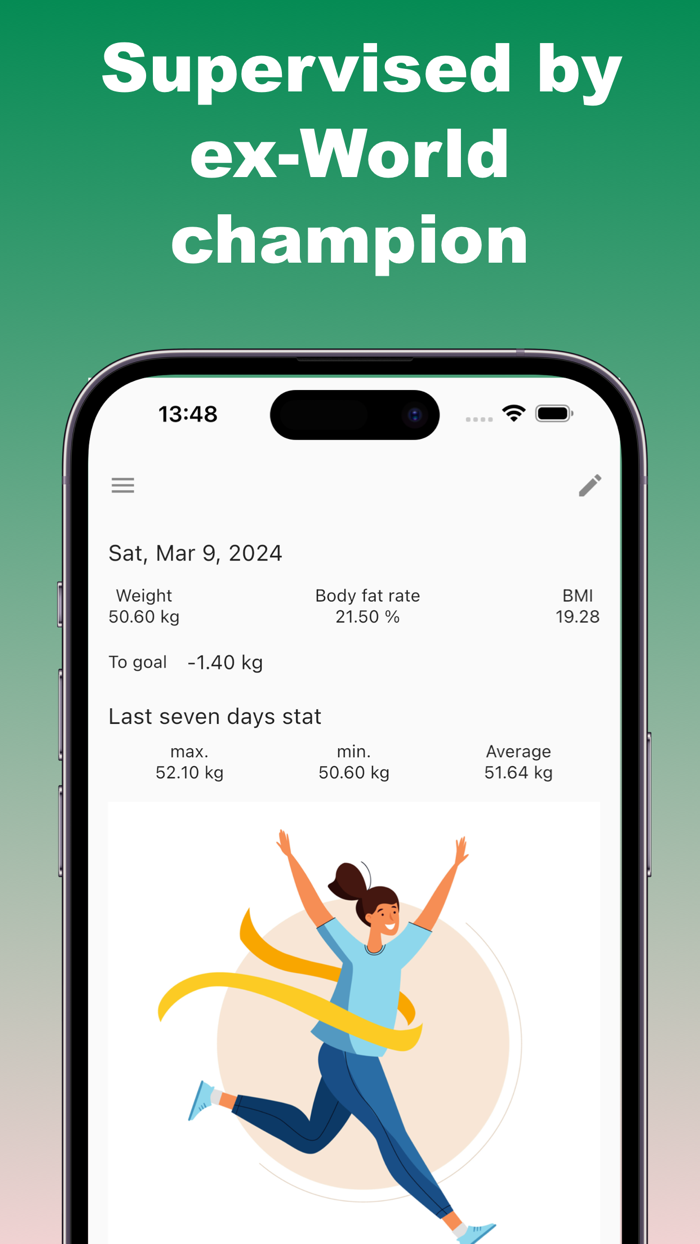 Weight Control App Boxer Mode