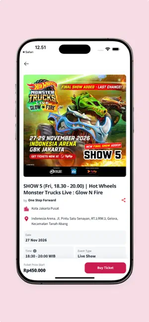 TipTip: Event & Concert Ticket screenshot 3