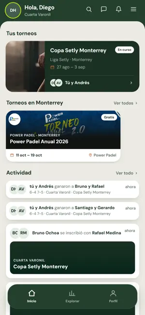 Setly Sports screenshot 1