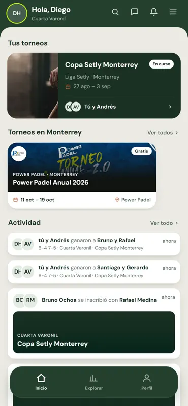 Setly Sports screenshot 1 of 6