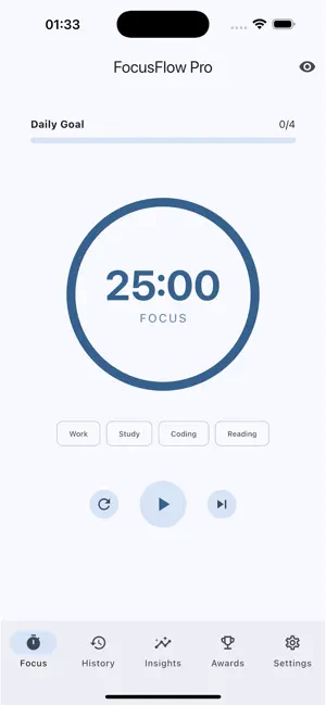 Flow Sprint : 25 Min Focus screenshot 4