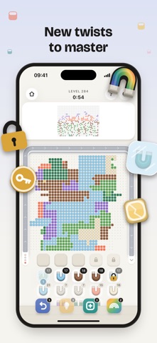 Magnet Flow: Pixel Art Puzzle screenshot 4