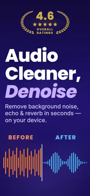 Audio Cleaner: Podcast Denoise screenshot 1