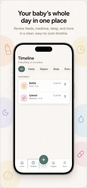Miela Baby: Baby Tracker screenshot 3